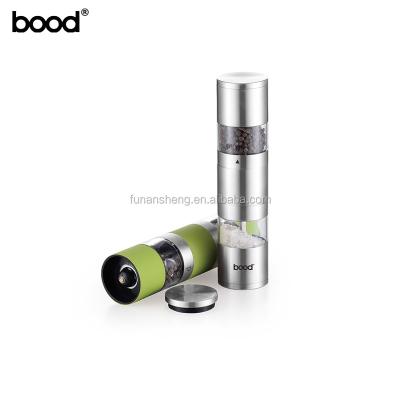 China New viable hot sale 2 in 1 manual salt&pepper grinder for sale