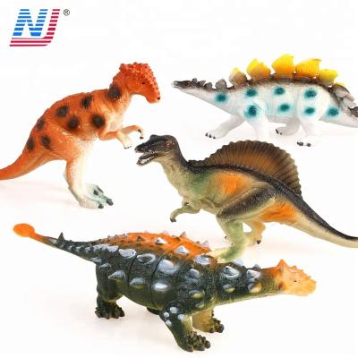 China 12 Set Solid Plastic Colorful Dinosaur Models Toys For Kid for sale