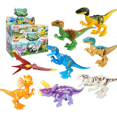 China 8 8 DIY Model Animal Toys Plastic Dinosaur Toy From China for sale