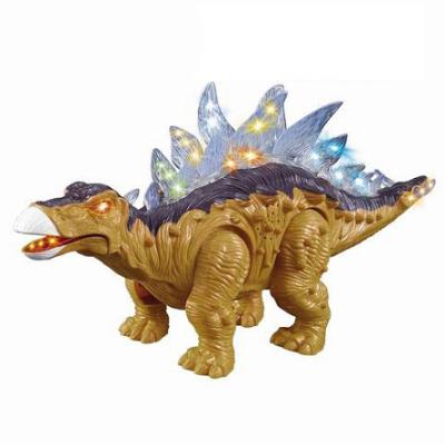 China Hot Electric Game Cartoon Stegosaurus Dinosaur Toys with Light and Music (Can Crawling) for sale