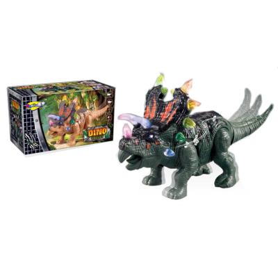 China Wholesale Electronic Game Triceratops Toy w/Lights Sounds & Walking Action for sale