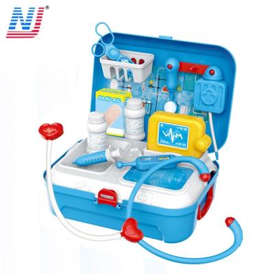 China Plastic Doctor Toy Plastic Pretend Play Tool Kit For Kid for sale