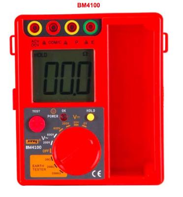 China Bm4100 1999 Counts 600V Digital Earth Resistance Tester for sale