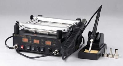 China 480C 60W Hot Air Gun Soldering Smd Rework Station for sale