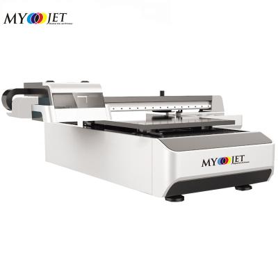 China China use uv flatbed printer machine xp600 home office aluminum head sheet printing uv 6090 with vanish for sale