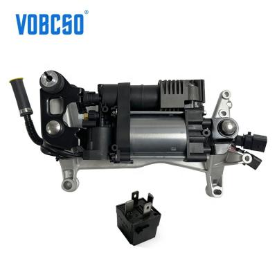 China Auto suspension parts applicable to Porsche Cayenne/Volkswagen Touareg assembly with bracket air suspension pump for sale