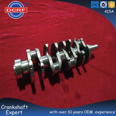 China Engine Parts Cast Iron Crankshaft Car Parts Jing Koo M20 Nodular Crankshaft For BAIC for sale