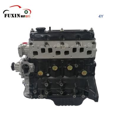 China Factory Supply Certificated Cast Iron (HT250) Long Block Engine Direct Reman Original Quality 4Y For TOYOTA HIACE for sale