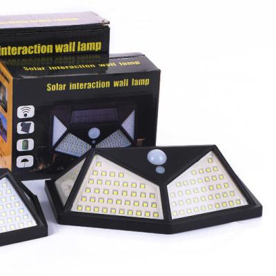 China ROAD Motion Sensor Security Induction Wall Lamp Waterproof Outdoor Solar Powered LED Garden Lights for sale