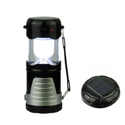 China Waterproof Solar Powered Ultra Bright Rechargeable Led Camping Lantern Camping Light Powerbank With LED Camping Light for sale