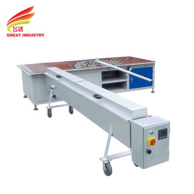 China building material shops construction machinery equipment pvc door frame window making upvc bending machine for sale