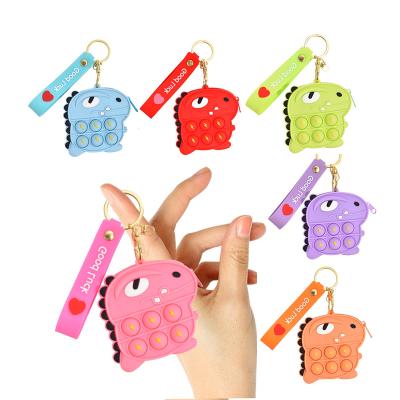 China 2022 Wholesale Food-safe Material Toy Popis Crossbody Bags Messenger Purse Coin Purse Popi Sensory Toys Silicone Push Bubble Bag Shoulder Bag for sale