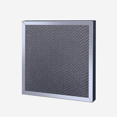 China Hotels Clean Washable Metal-Air Filter Replacement Unit Fresh Air Room Filter Building Commercial Pre Industrial Air Filter for sale