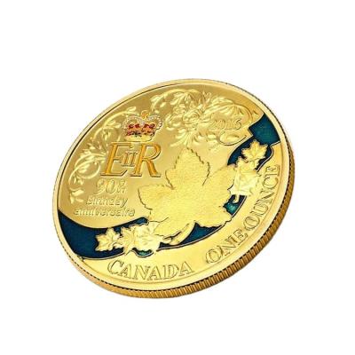 China Hongda Custom 3D Imitation Antique Zinc Alloy Brass Metal Coins Maker Military Challenge Coin Navy Army Souvenir Enamel Antique Gold Coin for sale