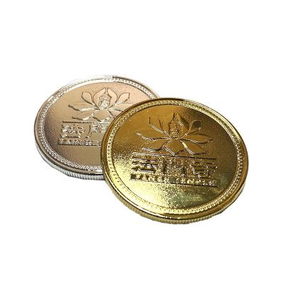 China new design gold silver coins feng shui wrap ethereum silver coins wholesale chinese collectibles gold silver coin for sale