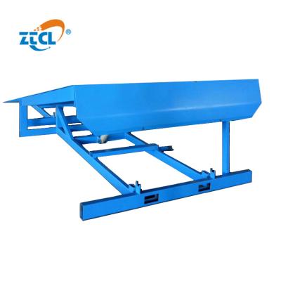 China Usually for forklift dock leveler platform electric motor stationary dock leveler for sale