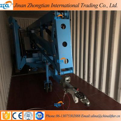 China Maintenance 18M Telescopic Trailer Mounted Boom Lift Articulated Hydraulic Lift for sale