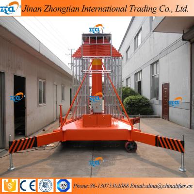 China Used for installation and maintenance of narrow spaces 25m boom lift hydraulic cylinder hydraulic lift platform for sale