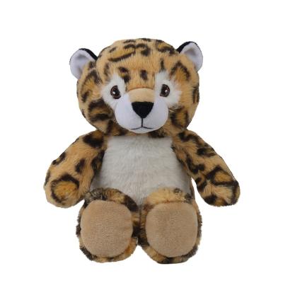 China Wholesale 100% Plush Recycled Stuffed Plush Cute Leopard and Plush Toy Animal for sale