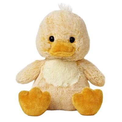 China New Stuffed Plush Cute Soft Toy Yellow Duck Plush Stuffed Toys for sale