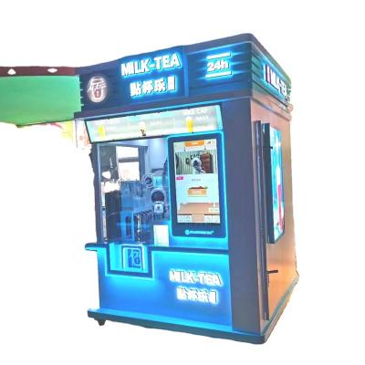 China SDK Hot Sale Arm Vending Machine Coffee Robot Vending Machine Bubble Tea Robot Bubble Tea Robotic Boba Tea Vending Machine for sale