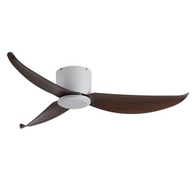 China Modern Energy Saving Ceiling Fan 42 48 Inch Wooden 3 Blades Flip Forward Hotel Fan Light for sale