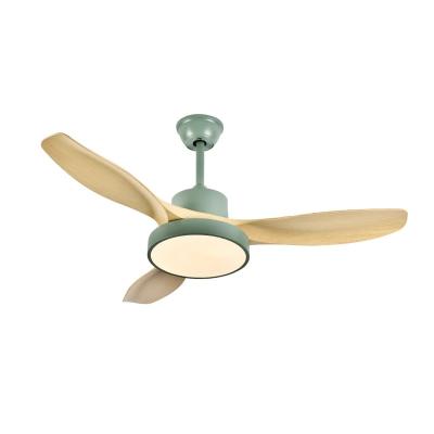 China Modern Low Noise Remote Control Natural Wind 48inch Ceiling Fan Led Ceiling Fan Light for sale