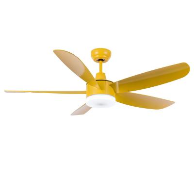 China Modern Customize 52inch Dining Room Ceiling Fan Natural Wind Low Noise Ceiling Fan Light for sale