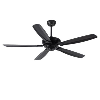 China 52inch Energy Saving Modern Fan Living Room Low Noise Timer Function Ceiling Fan Light for sale