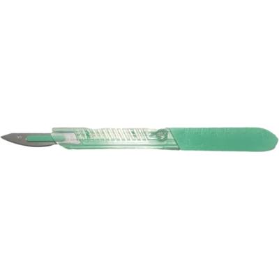 China ABS China Factory Cover Wholesale Disposable Transparent Surgical Sliding Scalpel for sale