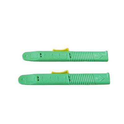 China Medical Scalpel Blades Lockable Disposable Micro Surgical Instruments With Plastic Handle for sale