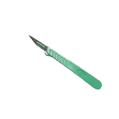 China ABS Quality Assurance Single Use Surgical Knife Small Blade Disposable Scalpel for sale