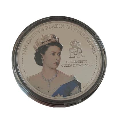 China China Souvenir Manufacturer Queen Elizabeth Ii Commemorative Coins Metal Opens Custom Metal Commemorative Coin for sale