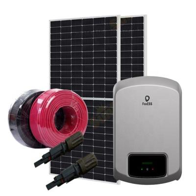 China Home PV On Grid 5kw Solar Power System For Home for sale