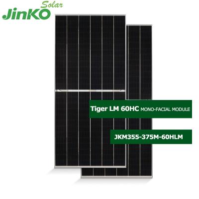 China 355-375m-60hlm Tiger Lm 60hc Module Price Half-cell Module Panels Solar Panel System For Houses JKM355-375M-60HLM for sale