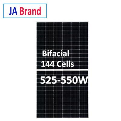 China Weight (kg): 31.6 JA Solar Panel 525W 530W 535W 540W 545W 550W Bifacial Mono Solar Panel for sale