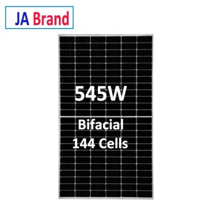 China Weight (kg): 31.6 High Quality JA Solar Panel 530W 535W 540W 545W 550W Bifacial Half Mono Solar Cell PV Module For Home Solar Power Systems for sale