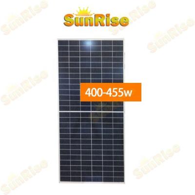 China High Efficiency 430w 435w 440w 445w 450w 500w 144 Cells Half Cut Monocrystalline Module Solar Panel With Good Price Panel Efficiency: 21.1% for sale