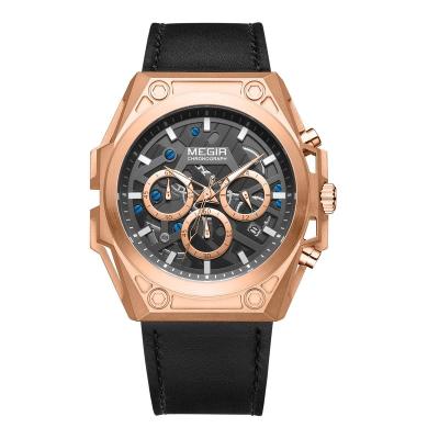 China Fast Shipping Luminous New Design Chronograph Sport Multifunction Watches For Men Quartz Watch Private Label Watch for sale