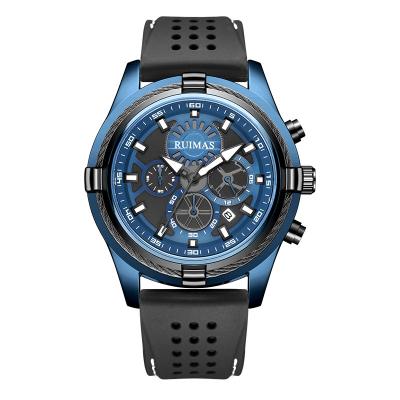 China Chronograph Sport Fashion Quartz Watch for Men Chronograph China Movement Luminous Men's Wrist Watch for sale