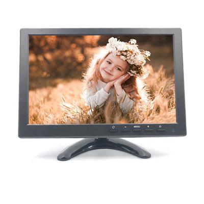 China Speaker DC12-24V IPS1280X800 Wall Mount LCD Desktop Monitor 10.1 Inch CCTV Monitor With BNC Input AV VGA HD1080P USB Computer Monitor for sale