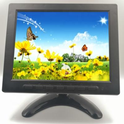 China Small Monitor 8 Inch Display 1024X768IPS Resolution HD-MI VGA BNC AV Input TFT LCD Portable Color Screen Built-in Speaker for sale