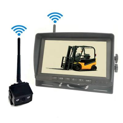 China Mini AHD 720P Forklift RGB DC12V-24V Anti-interference Wireless Camera System 2.4G Pairing with 7 Inch TFT LCD Monitor for Bus Truck for sale