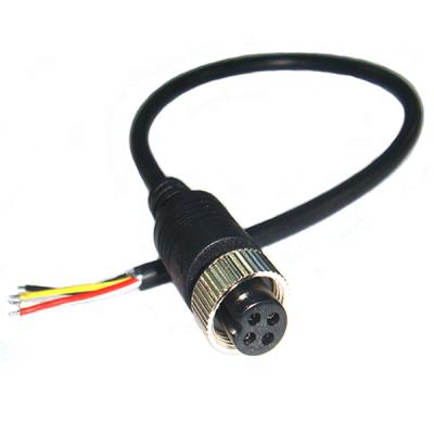 China 4 Pin Female Aviation Head camera to find out the DVR cable connection line for sale