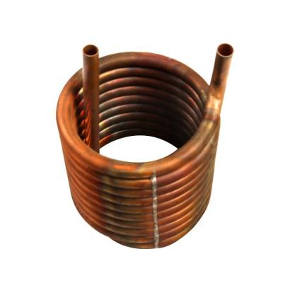 China High performance nickel plating refrigeration parts and quality fin copper tube coiled heat exchangers for cooling and heating system for sale