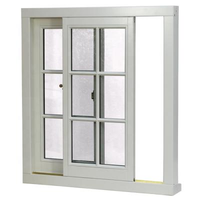 China Magnetic Screen Powder Coated Soundproofd PVC For Double Glazed UPVC Sliding Window Price Philippines for sale