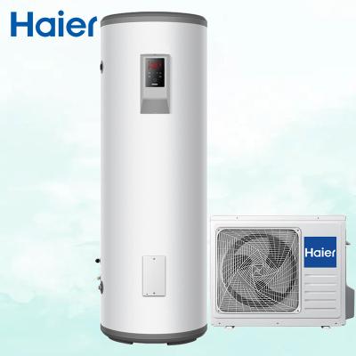 China Hotel Haier air source split system hot water heat pump energy saving air to water household water heater new for sale