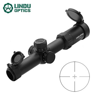 China LINDU OPTICS 1/5 Mil Illuminated Reticle Hunting Optics 1-6x24 Airgun Sniper Scope Riflescope LDRS002S for sale