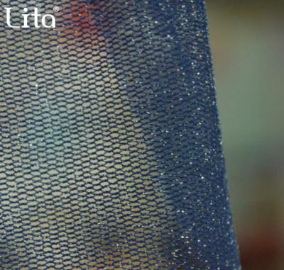 China Silver Metallic Silver Mesh Fabric from Wholesale Nylon Mesh Fabric for sale