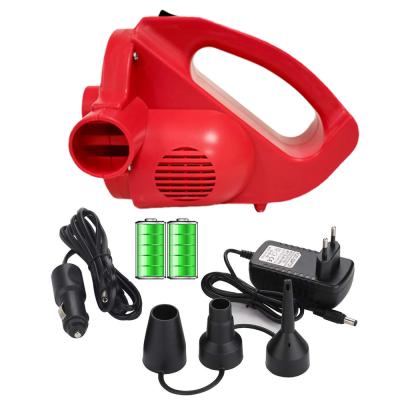 China Family Houses CE GS SAA Approval Rechargeable Battery Water-Air Towable Portable Electric Inflatable Outdoor Air Compressor for sale